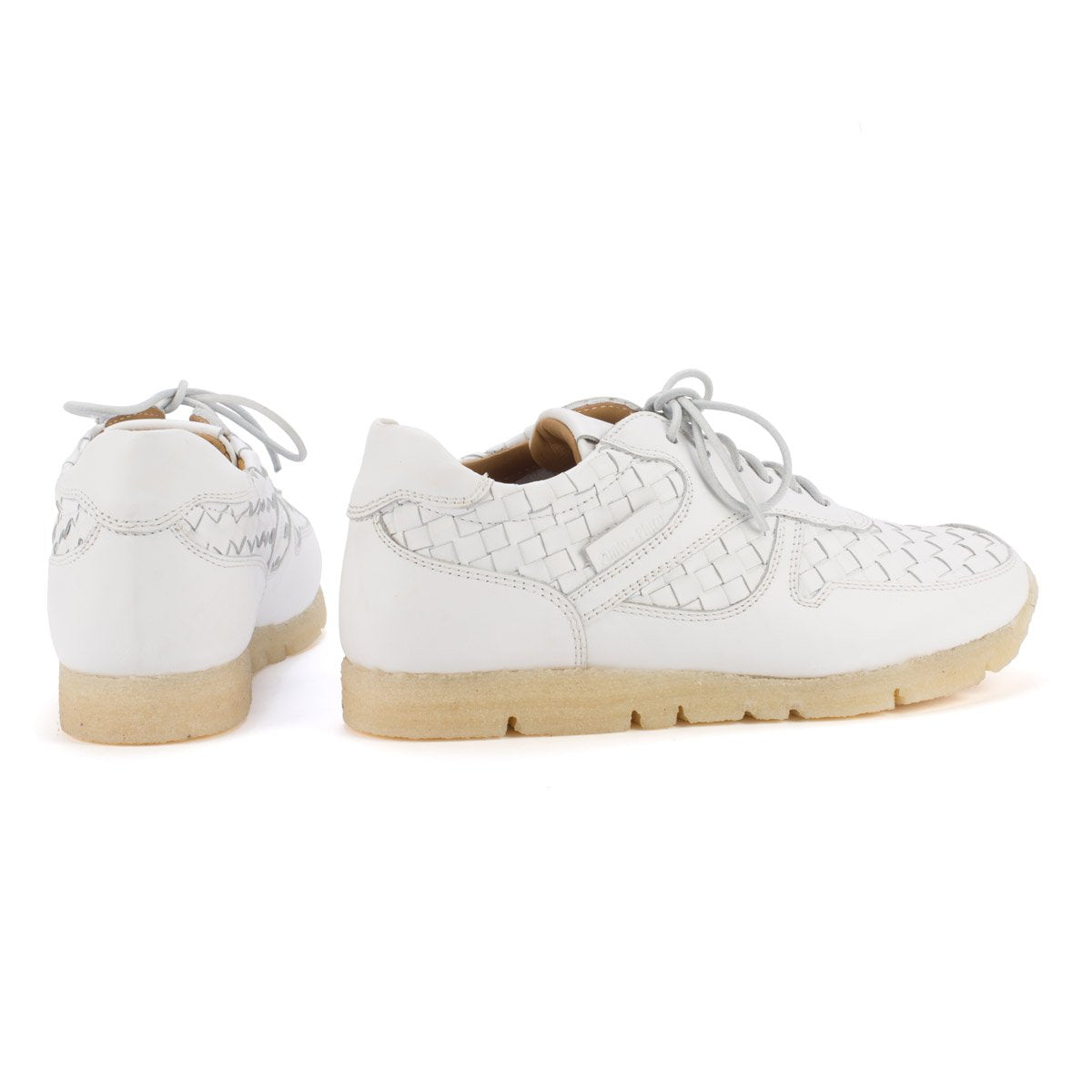 WOVEN SNEAKERS – White