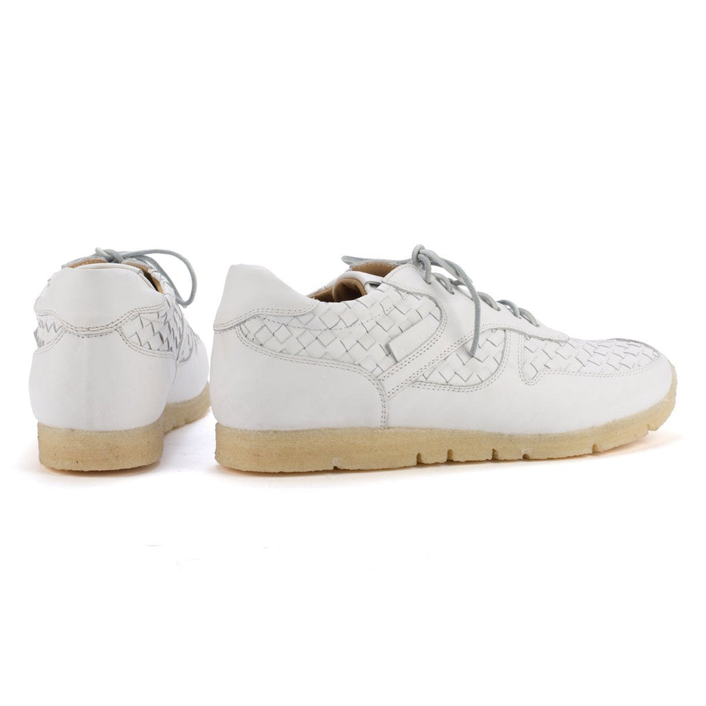 WOVEN SNEAKERS – White