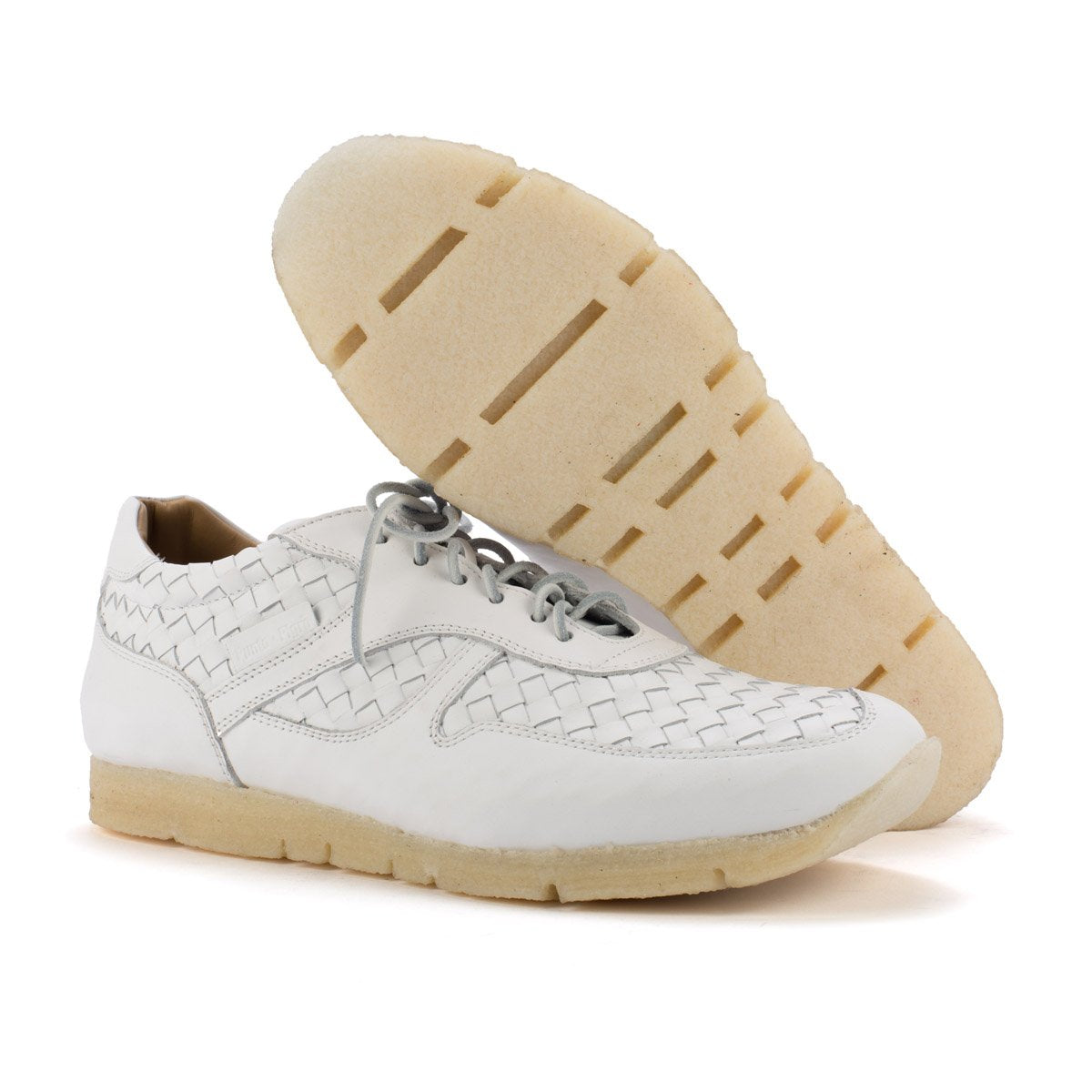 WOVEN SNEAKERS – White