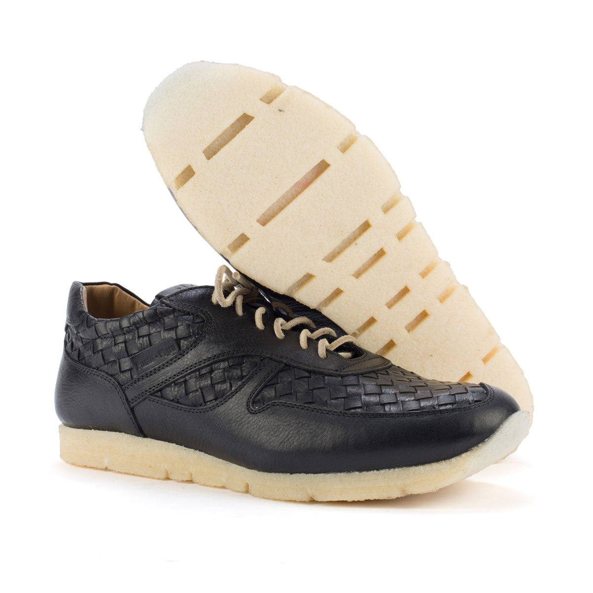 WOVEN SNEAKERS – Black