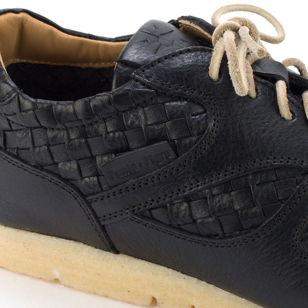 WOVEN SNEAKERS – Black