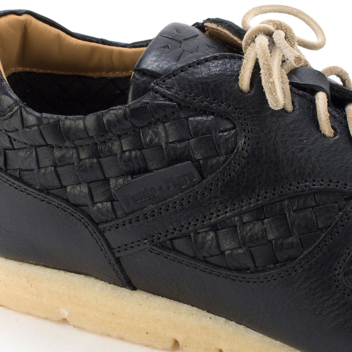 WOVEN SNEAKERS – Black