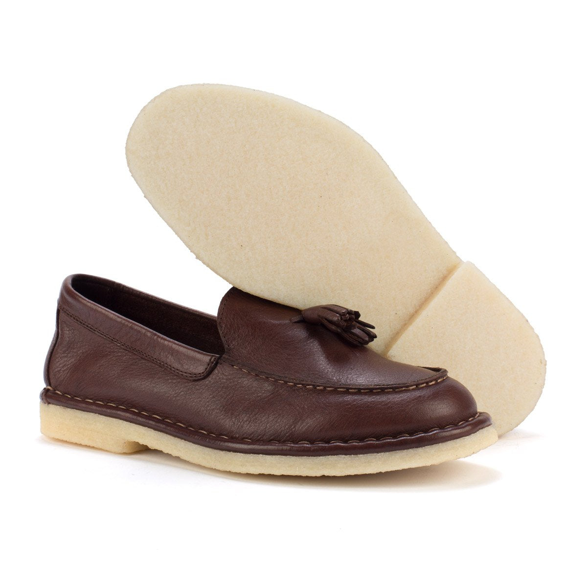 HAND 08 W – Crepe loafers