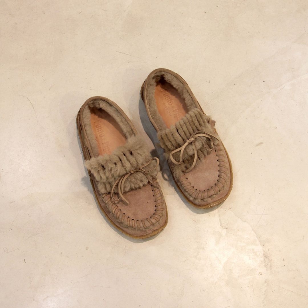 COLLECTION LOAFER – Natural [with mutton]