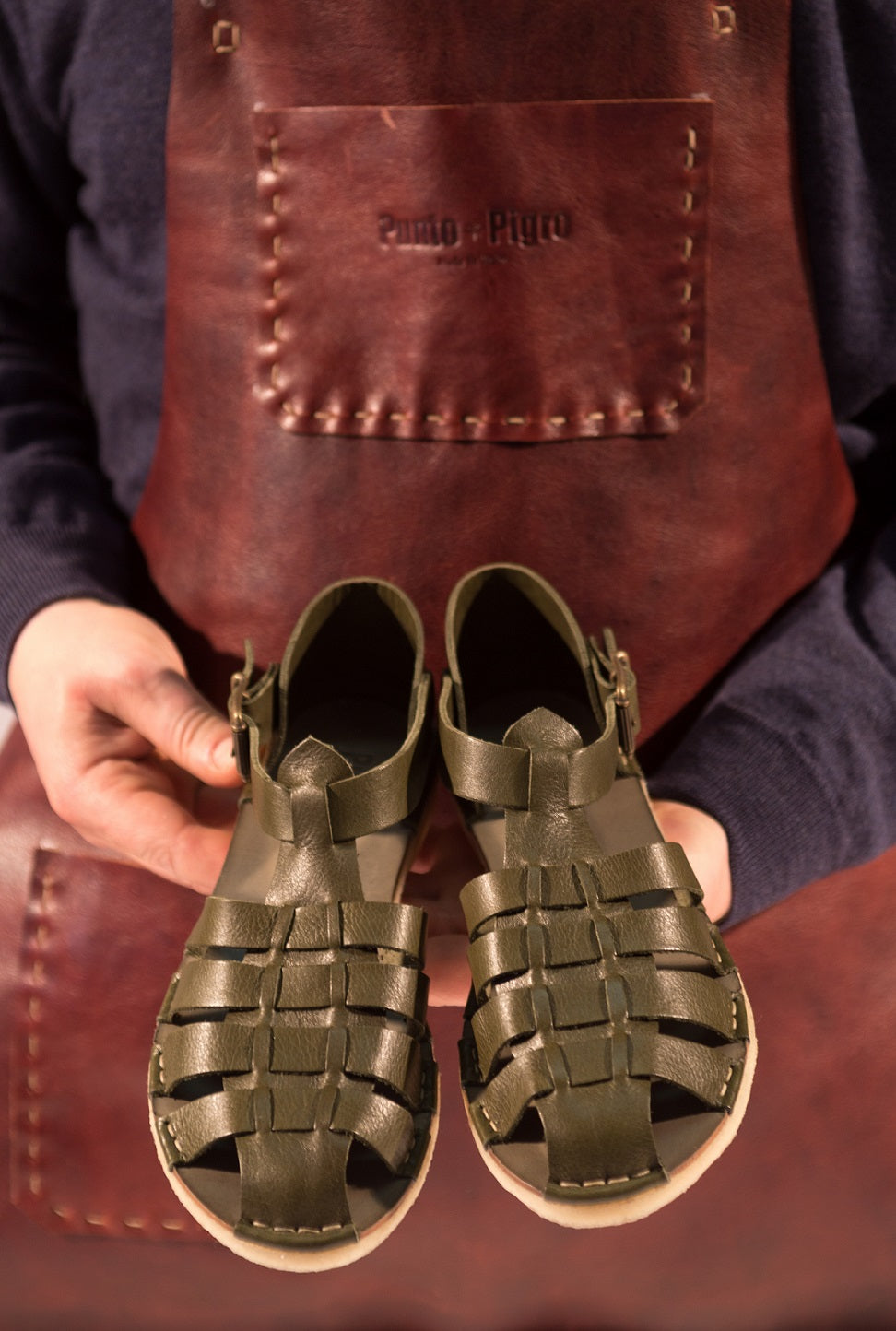 SAN 18 CREPE – Military Green