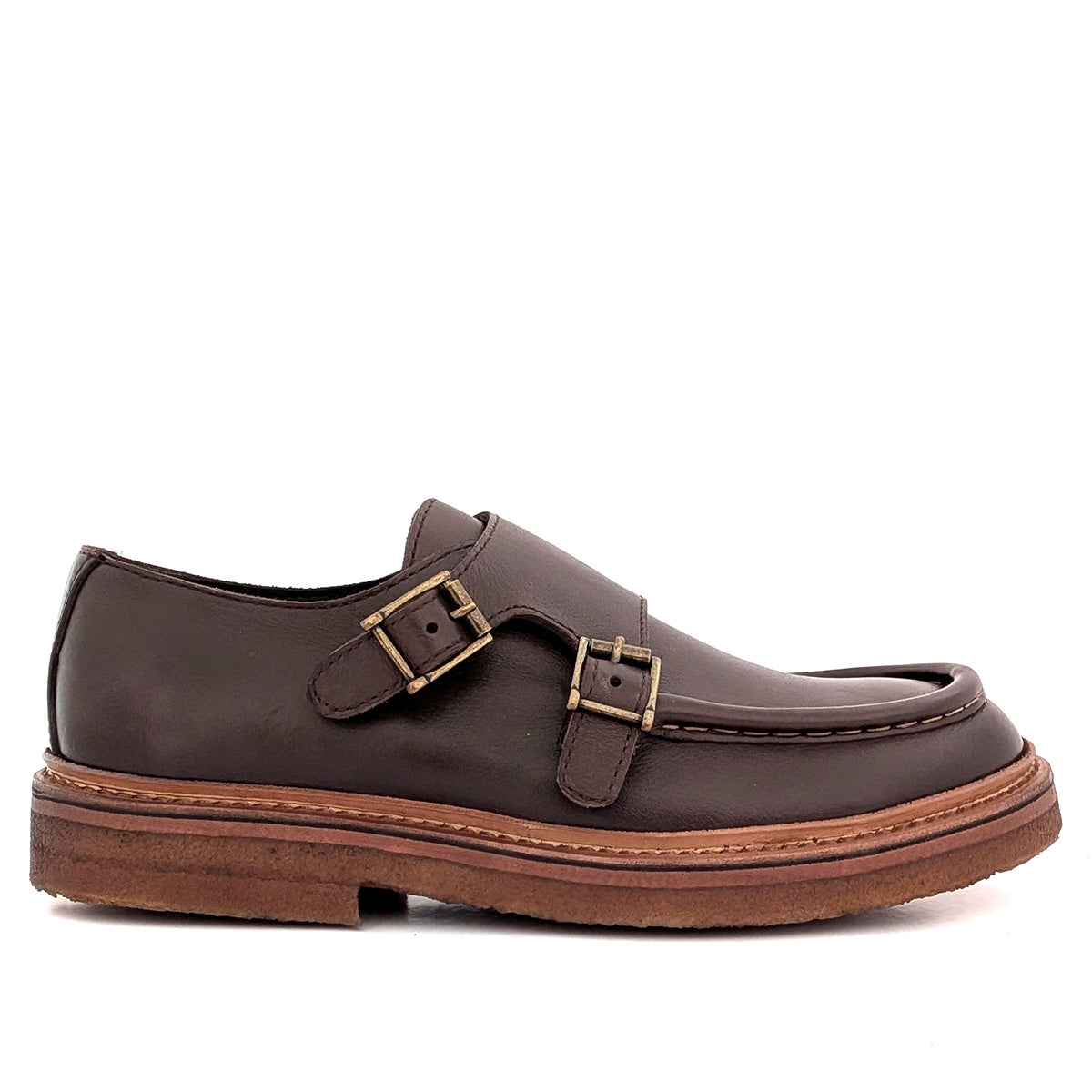 COLLEGE 99 - Double Monk Strap Shoe