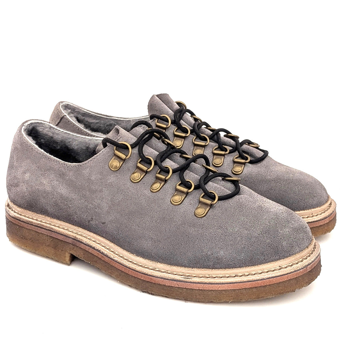 COLLEGE 50 Shearling – Suede Hiking-Inspired Shoe
