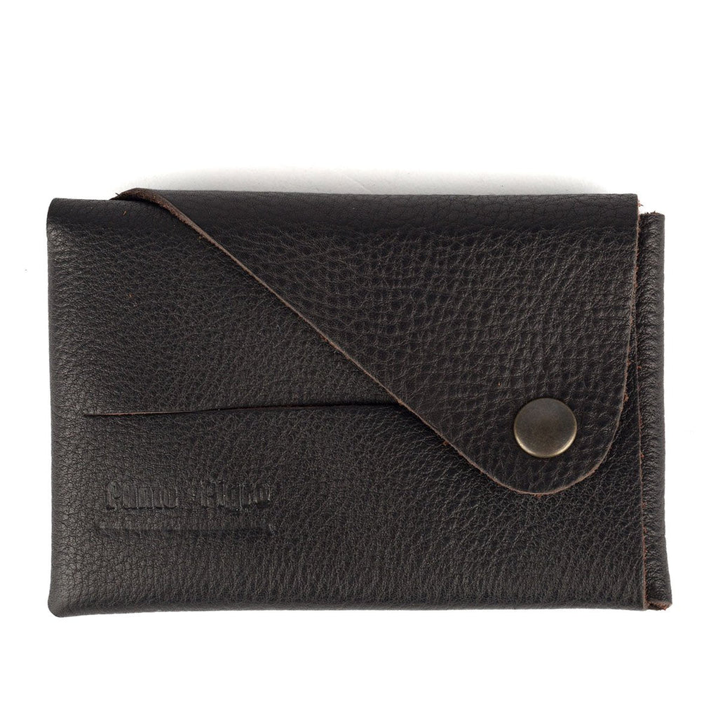 D CARD HOLDER - Deer grain Black