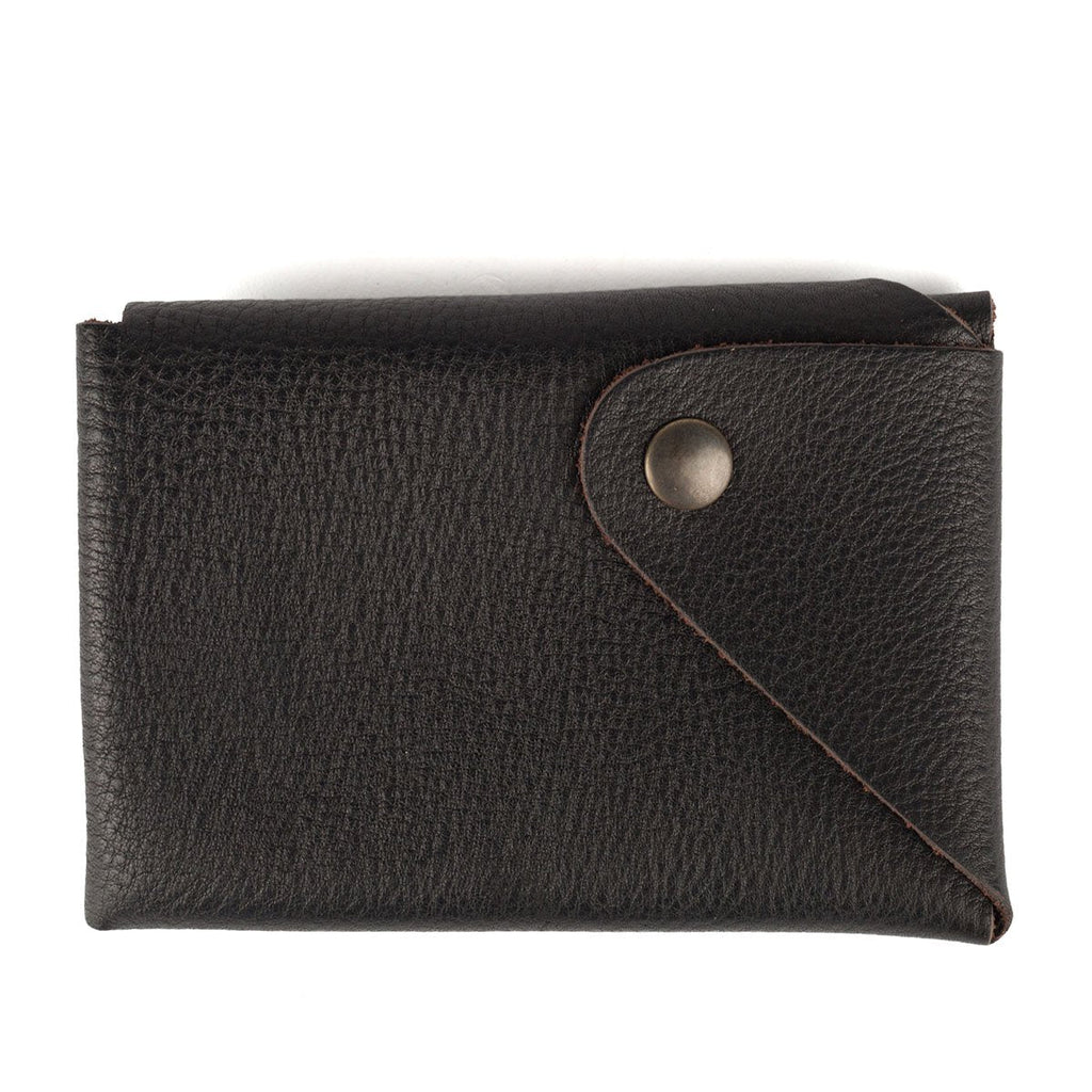 D CARD HOLDER - Deer grain Black