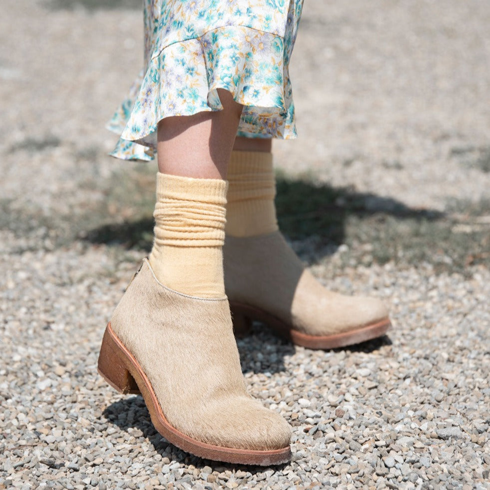 TEXAS 24 ANKLE BOOTS – Pony sand