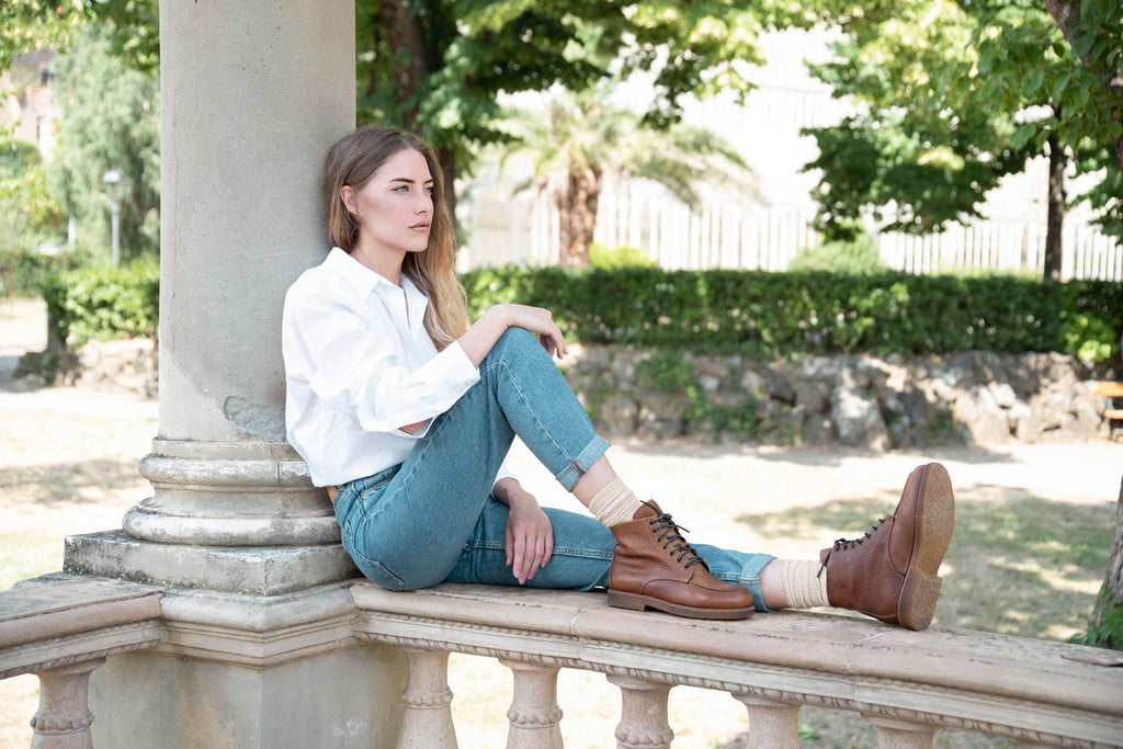 DRESS 81 ANKLE BOOTS – Tan