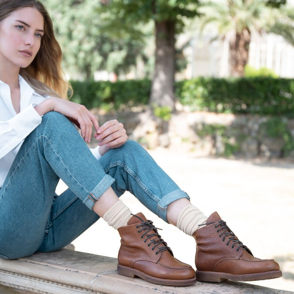 DRESS 81 ANKLE BOOTS – Tan