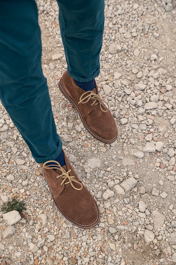 MR JOHN SUEDE DESERT BOOTS – Tobacco