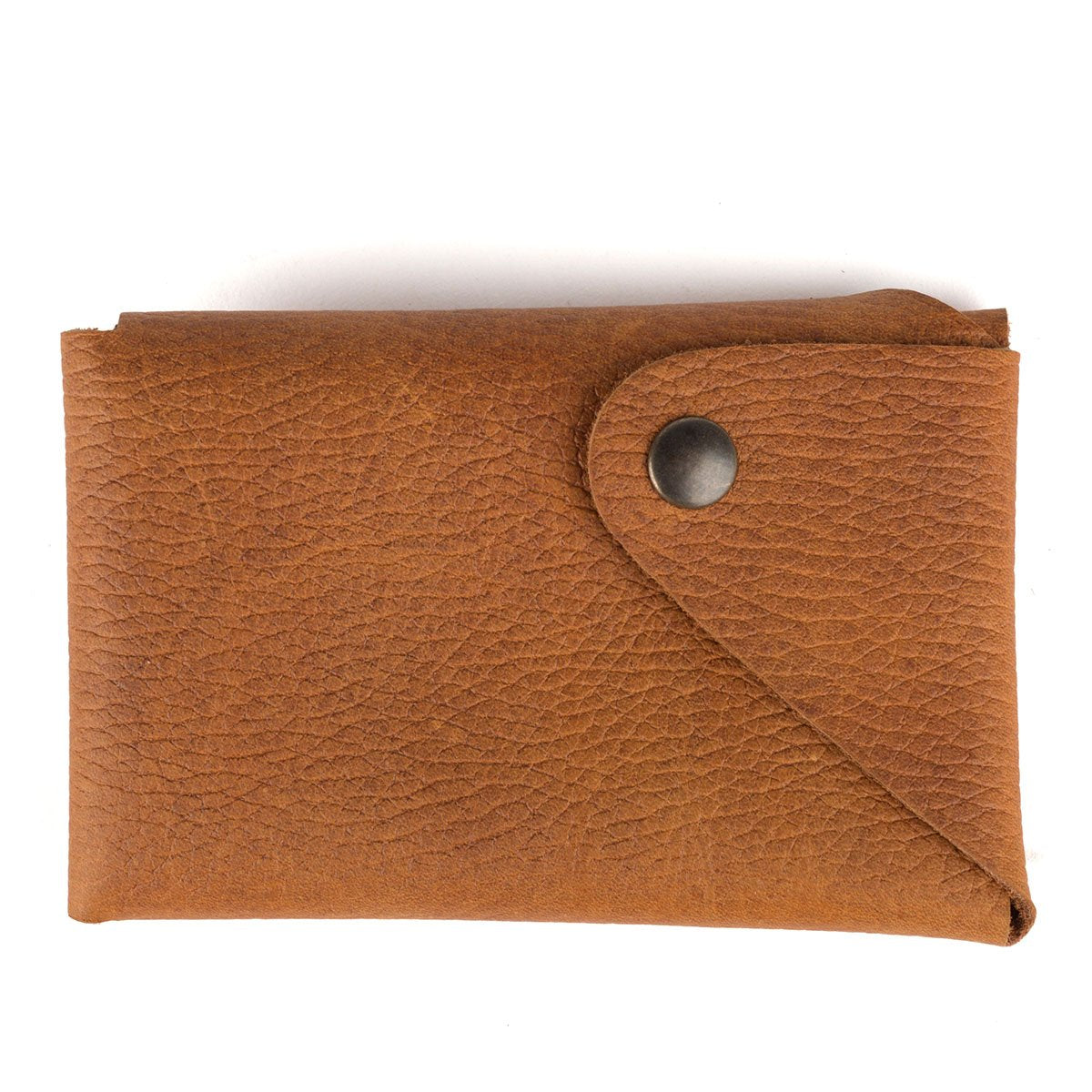 D CARD HOLDER - Deer grain Tan
