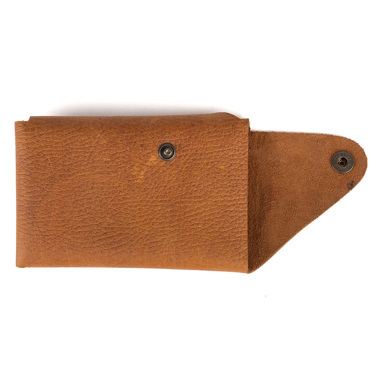 D CARD HOLDER - Deer grain Tan