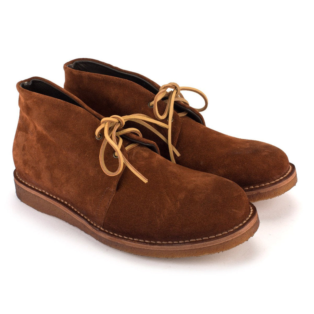 MR JOHN SUEDE DESERT BOOTS – Tobacco