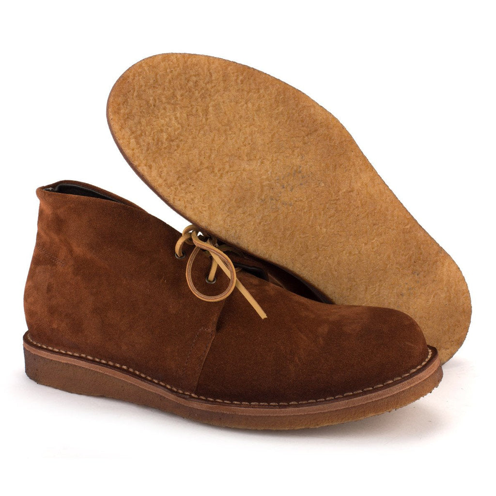 MR JOHN SUEDE DESERT BOOTS – Tobacco