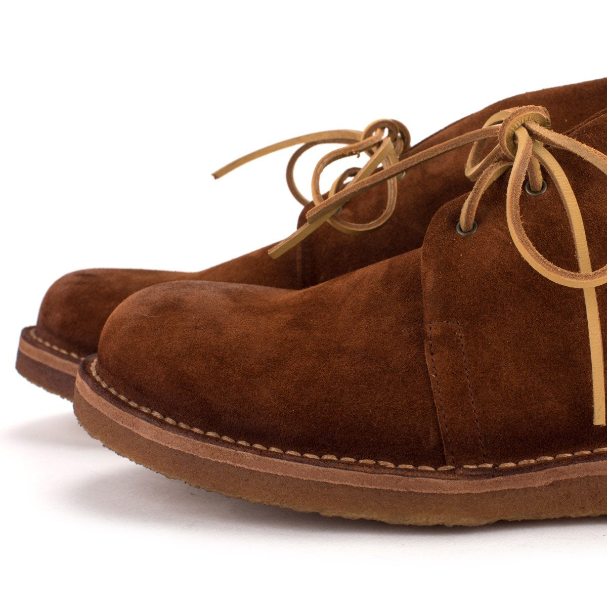 MR JOHN SUEDE DESERT BOOTS – Tobacco