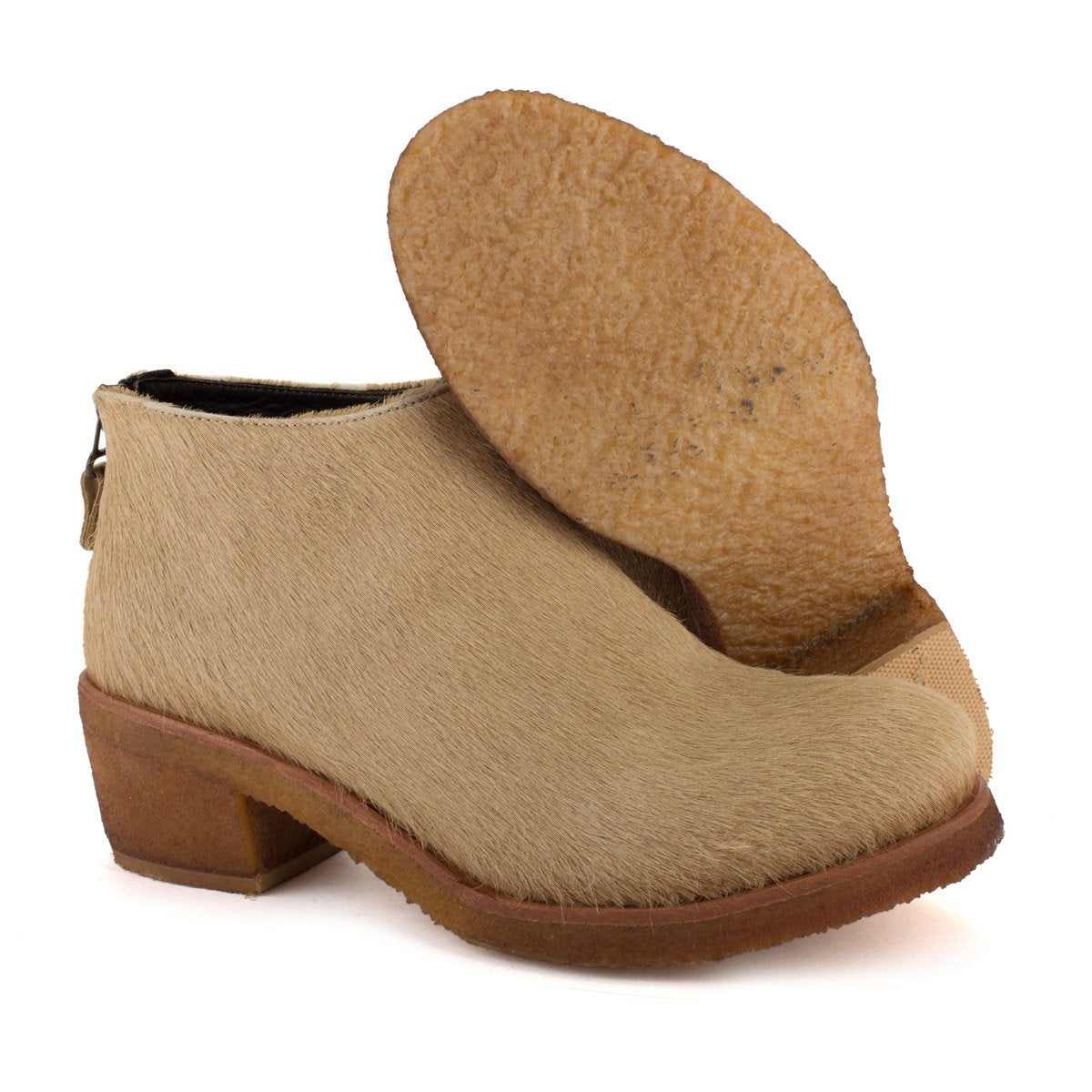 TEXAS 24 ANKLE BOOTS – Pony sand