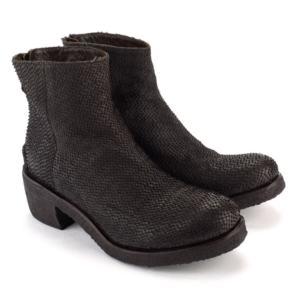 TEXAS 03 CARVED BOOTS – Black