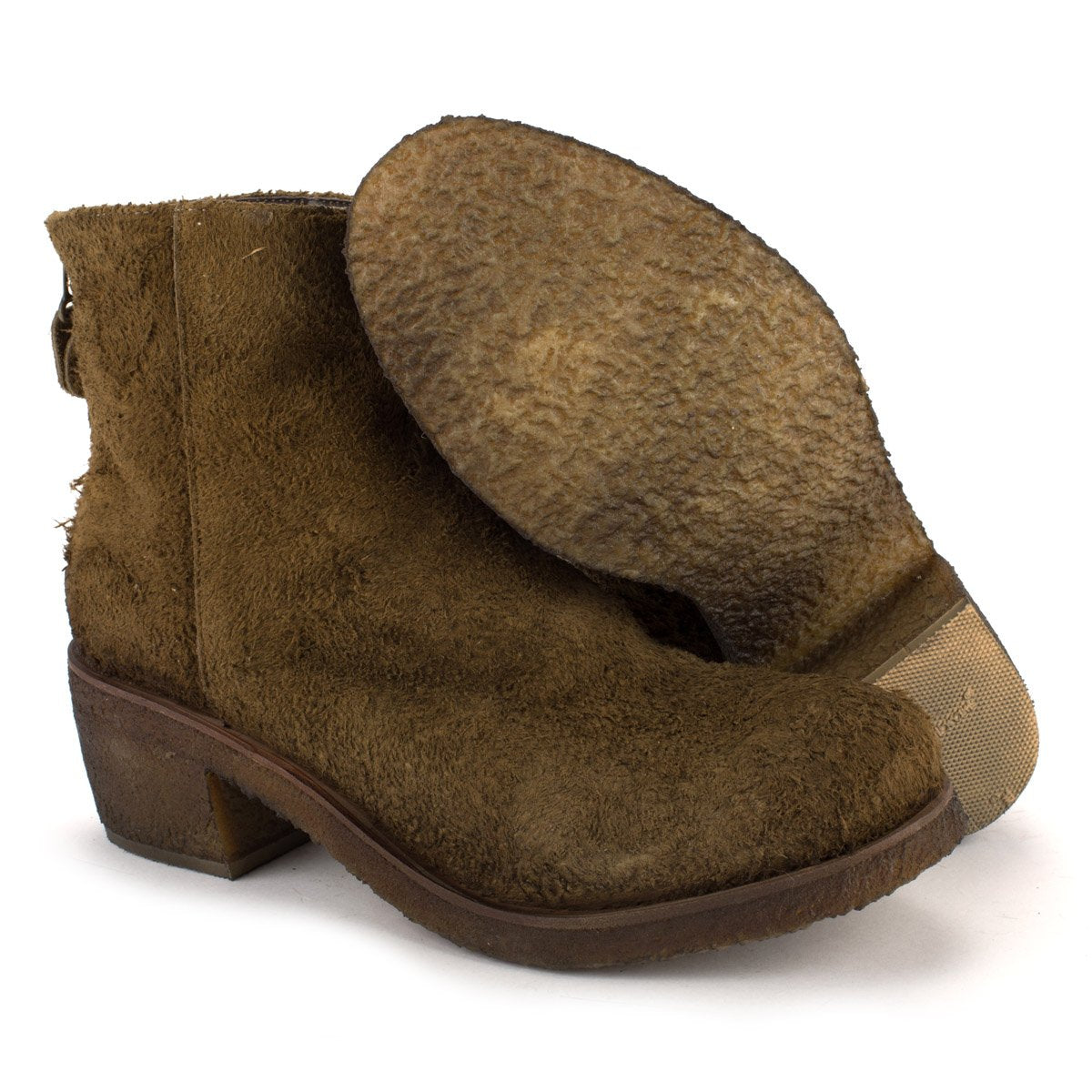 TEXAS 03 ROUGH SUEDE BOOTS – Moss