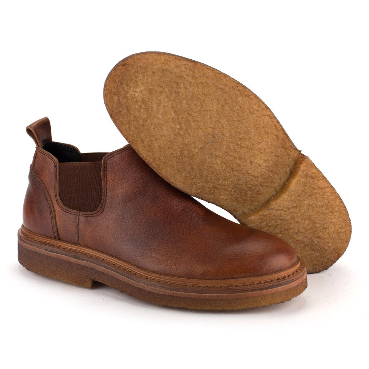 COLLEGE22 CHELSEA BOOTS – Tan