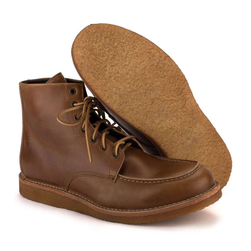 MR BRYAN ANKLE BOOTS – Caramel