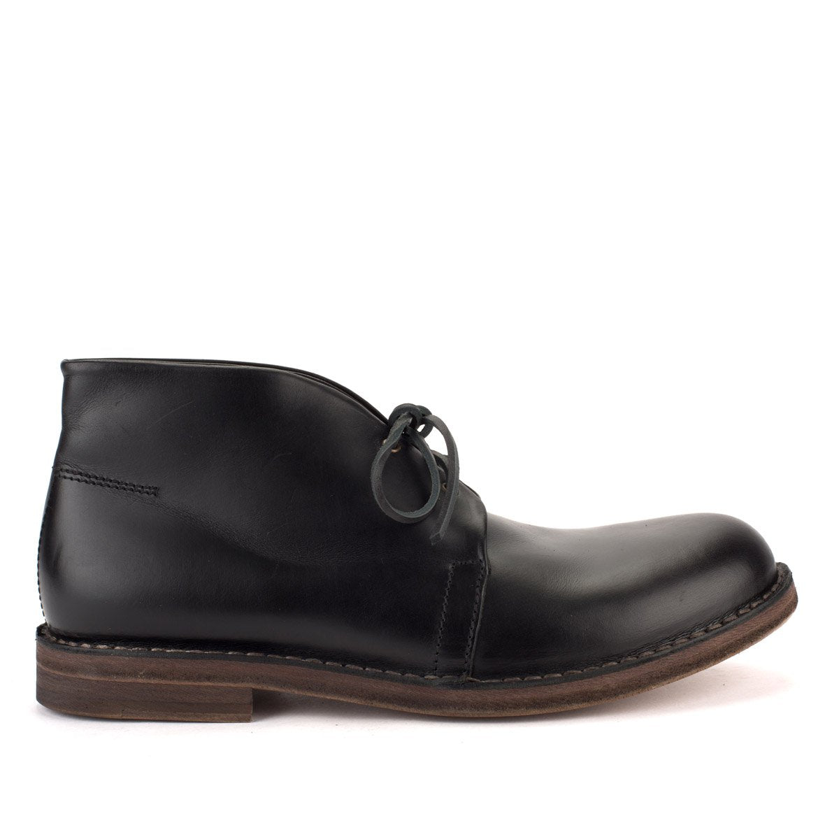 MR JOHN DESERT BOOTS – Black