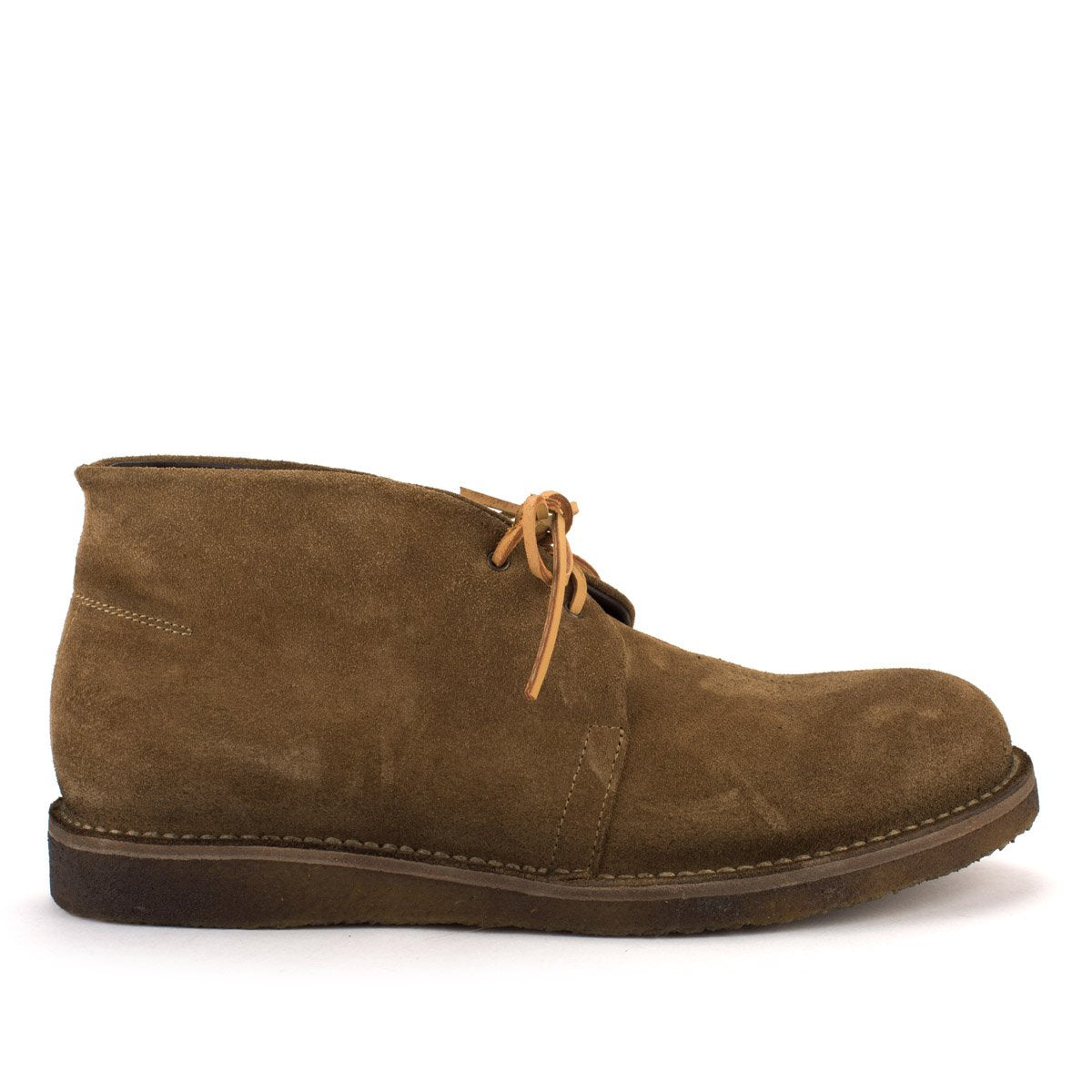 MR JOHN SUEDE DESERT BOOTS – Green