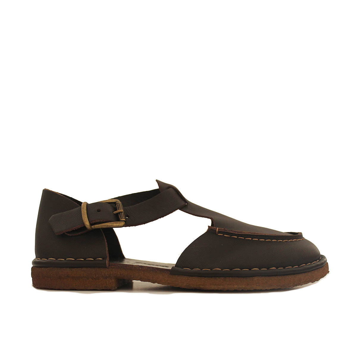 HAND 1112 CREPE - Moccasin Mary Jane