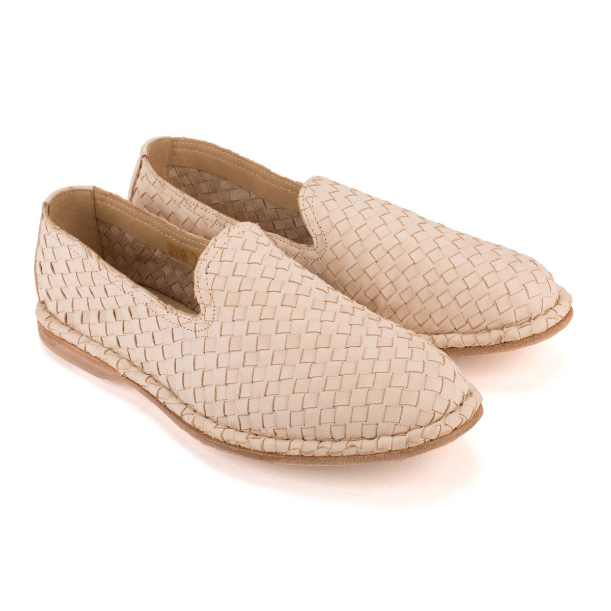 HAND 06 WOVEN SLIPPERS – Natural