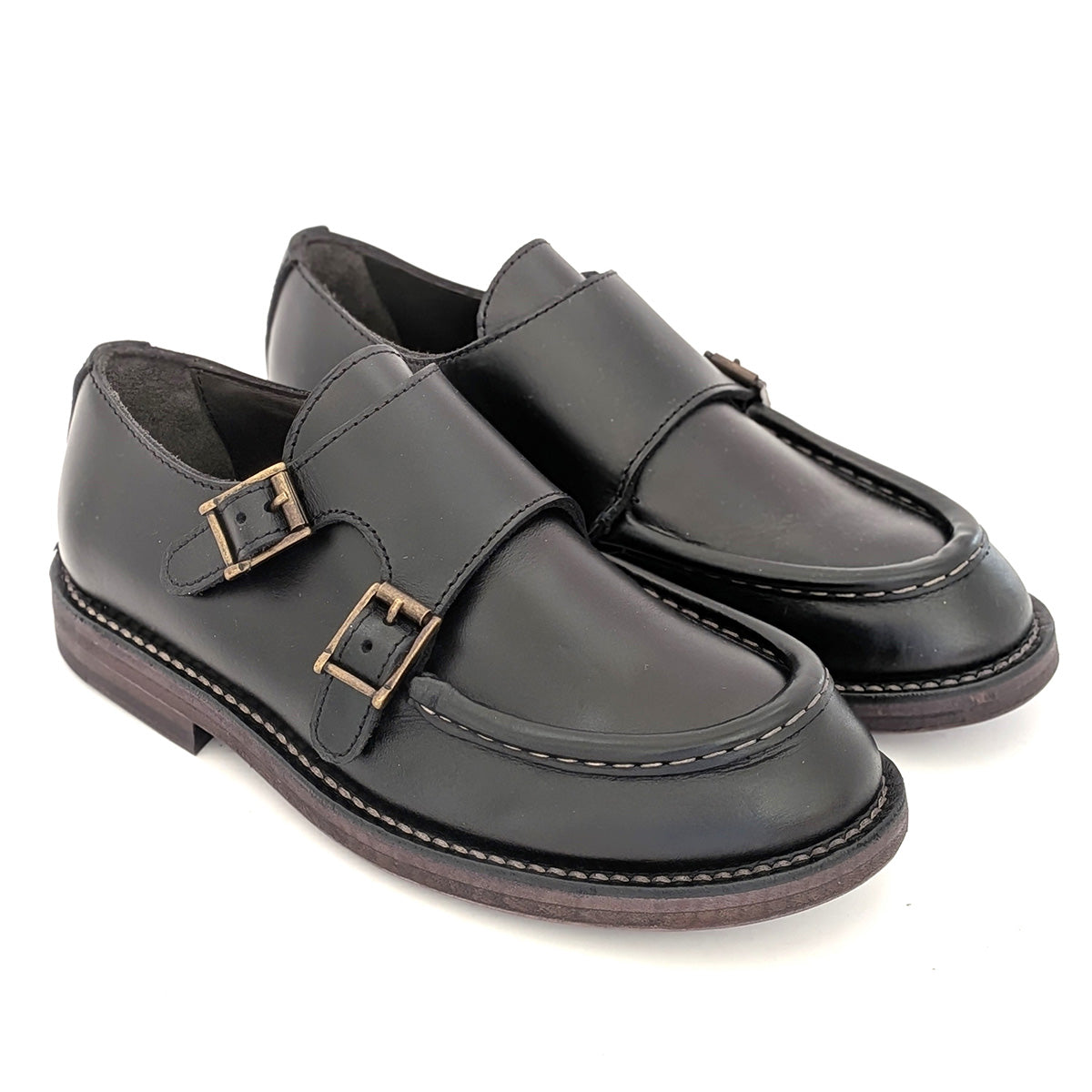 ID DRESS 99 - Double Monk Strap Shoe