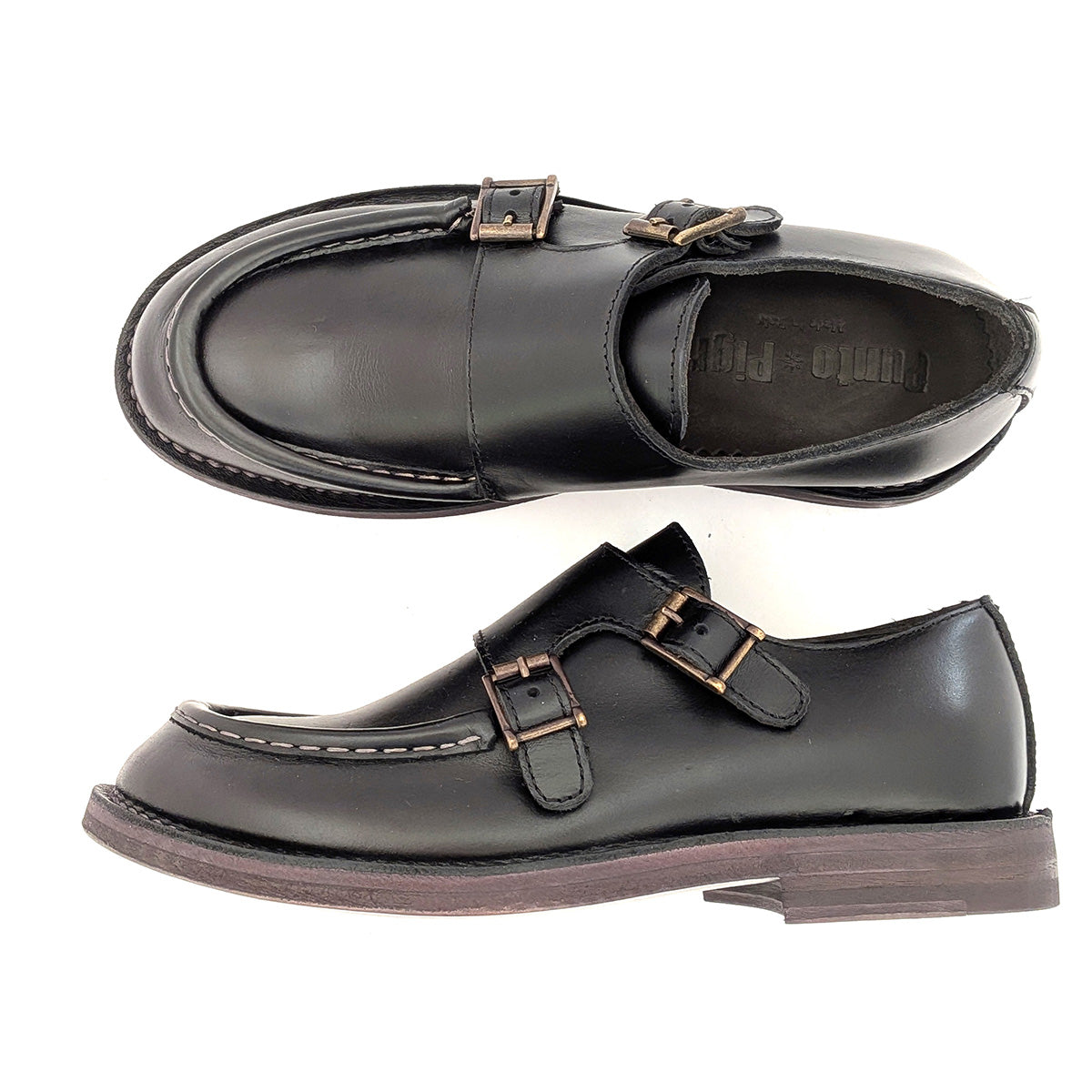 ID DRESS 99 - Double Monk Strap Shoe