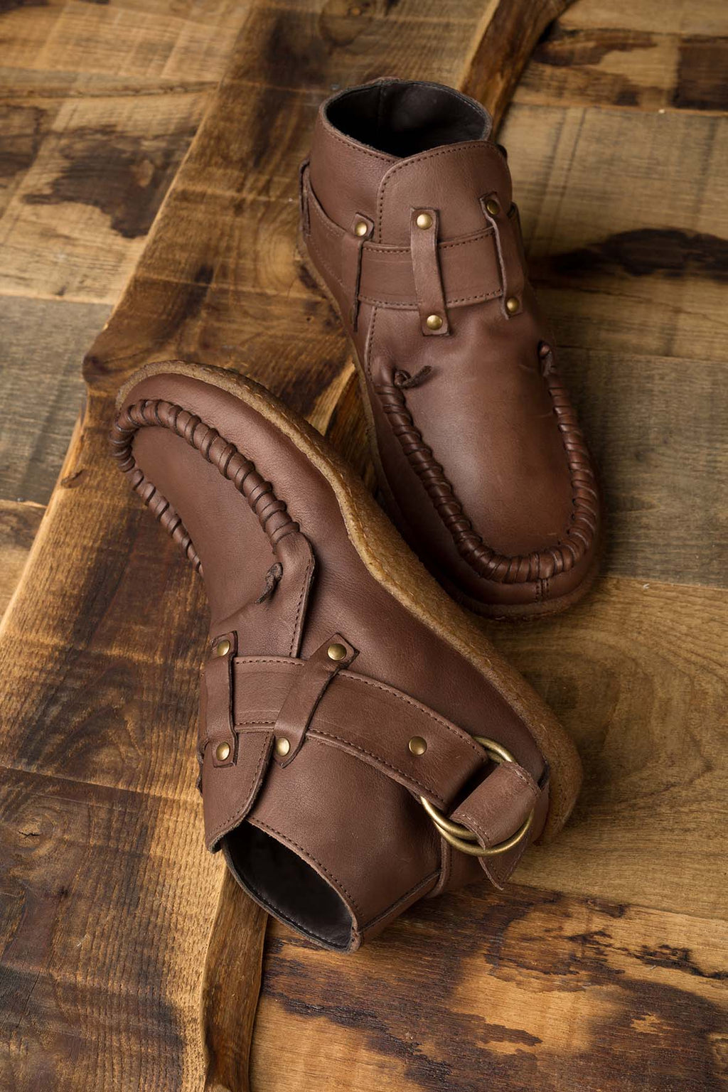 Beams Dark Brown – Opanka slip-on