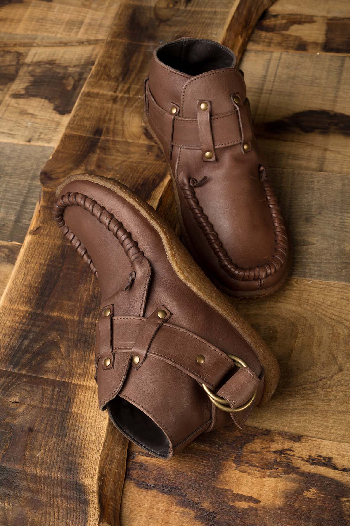 Beams Dark Brown – Opanka slip-on