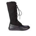 Eschimese Black– Laced high boots