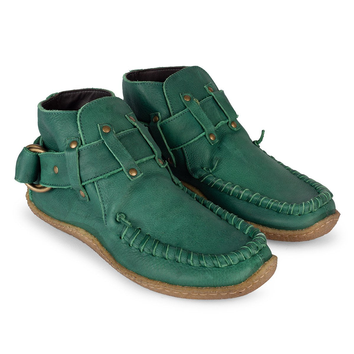 Beams Green – Opanka slip-on