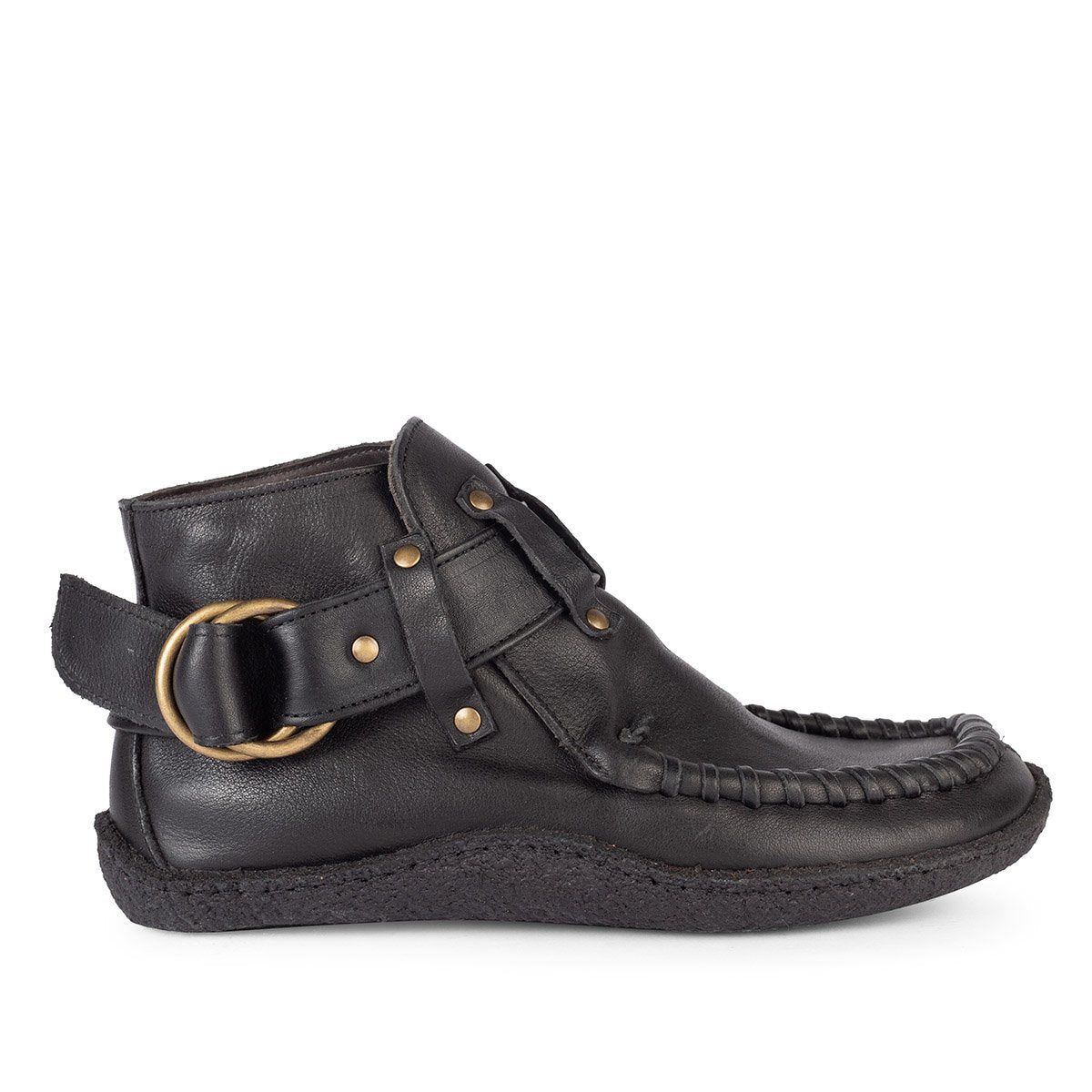 Beams Black – Opanka slip-on
