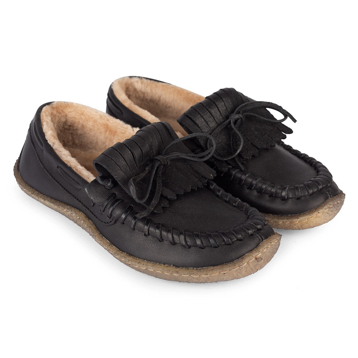COLLECTION LOAFER – Black [with wool]
