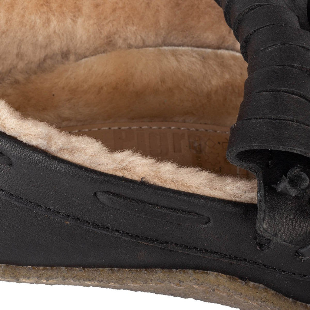 COLLECTION LOAFER – Black [with wool]