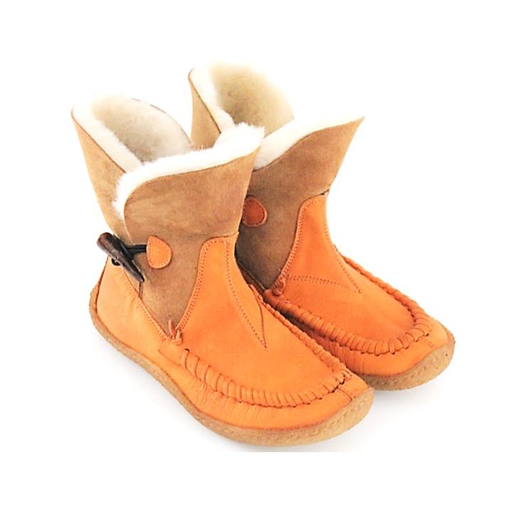 Orso Orange– Slip-on boots