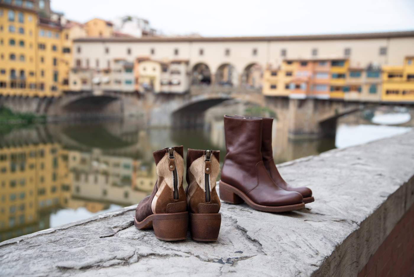 TEXAS 03 SUEDE BOOTS – Patchwork Coffe