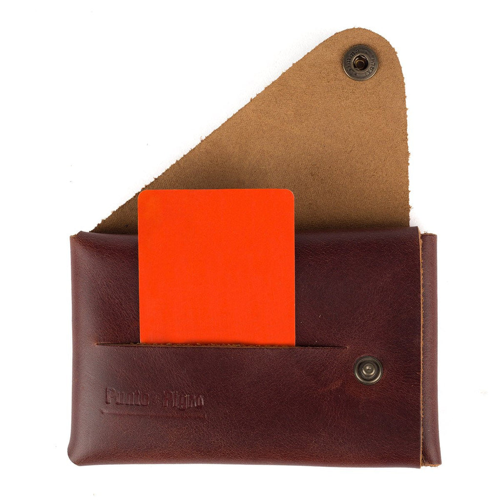 D CARD HOLDER - Pull-up Rowhide
