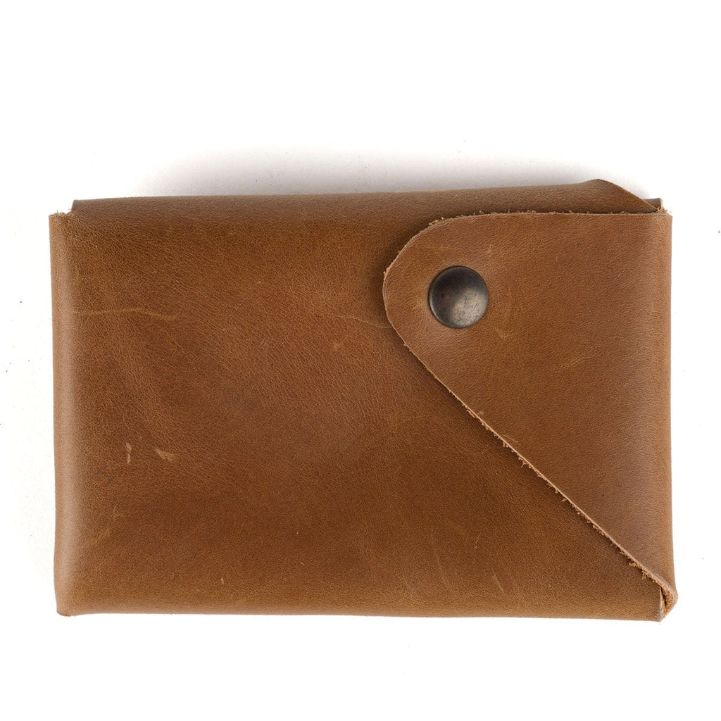 D CARD HOLDER - Pull-up Tan