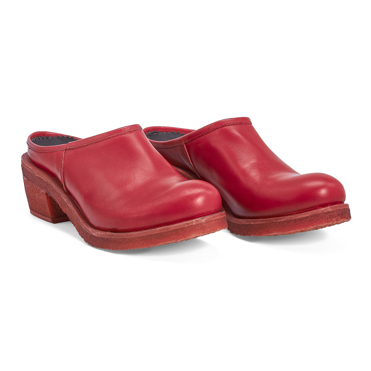 TEXAS 50 - Leather clog