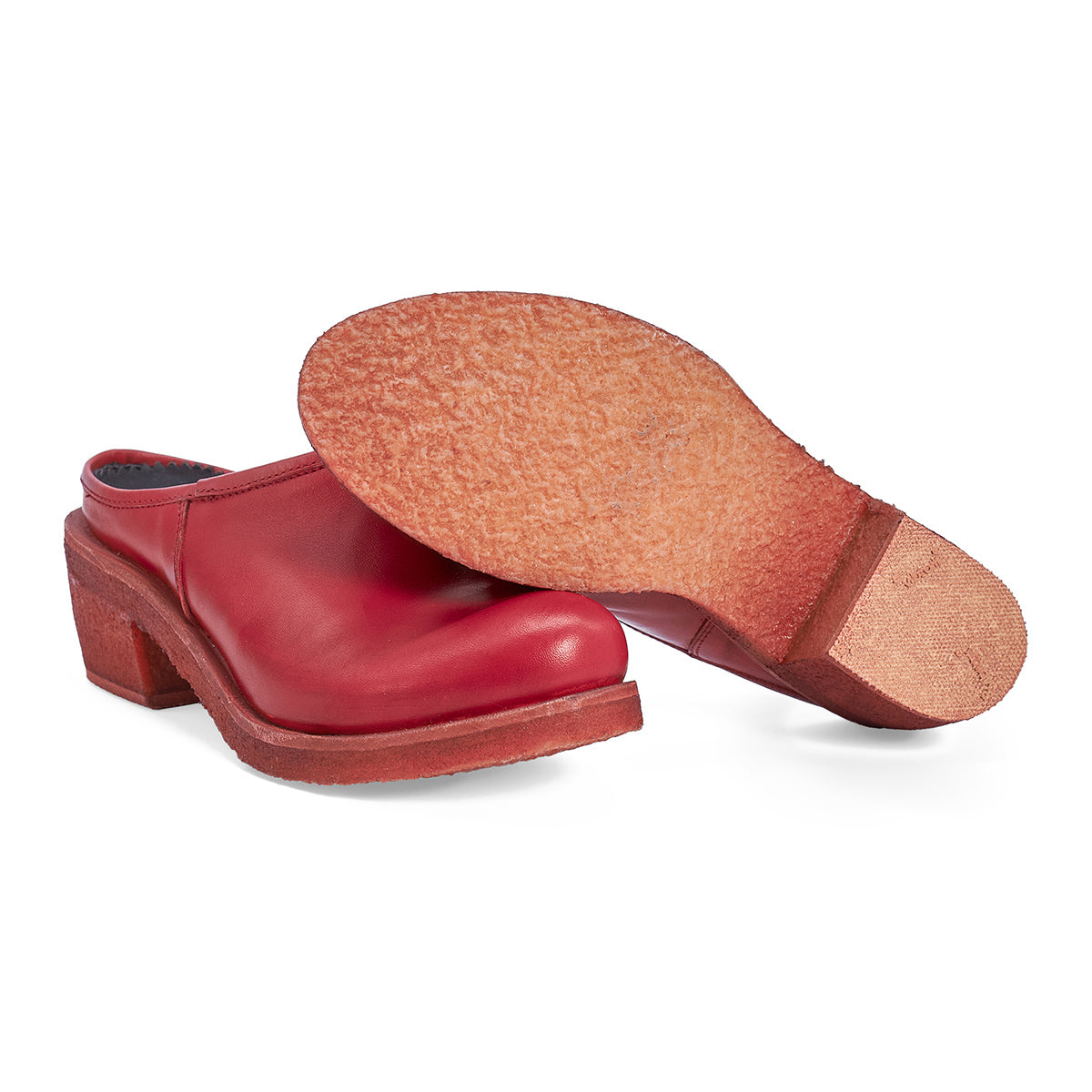 TEXAS 50 - Leather clog